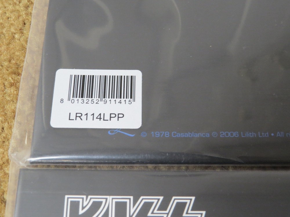 KISS RUSSIAN LILITH SOLO ALBUM PICTURE DISC SET OF 4 RELEASED 2006