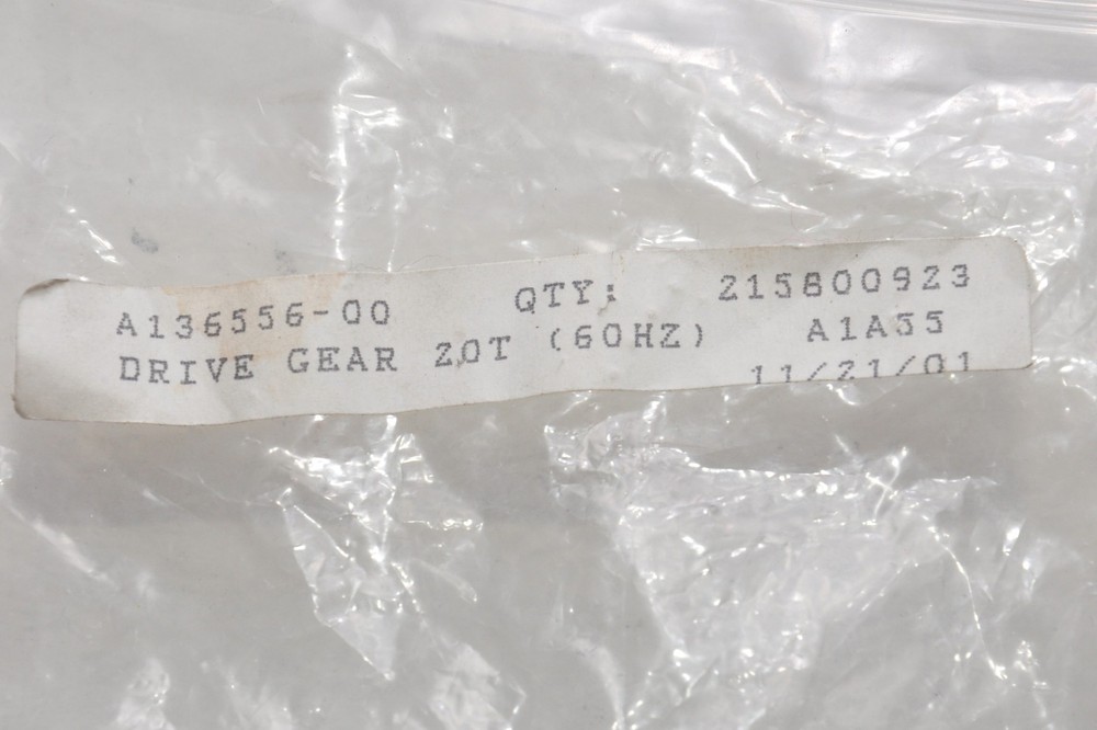 2 Genuine Noritsu 20 tooth drive gears for mini lab PROCESSOR; NOS