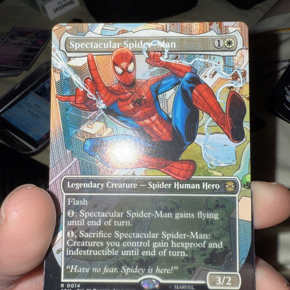 Spider-Man Booster Pack Spider-Man borderless