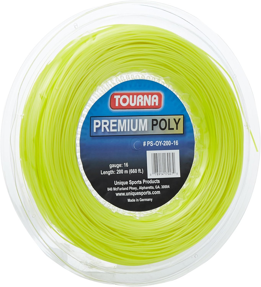 Premium Poly Durable Tennis String