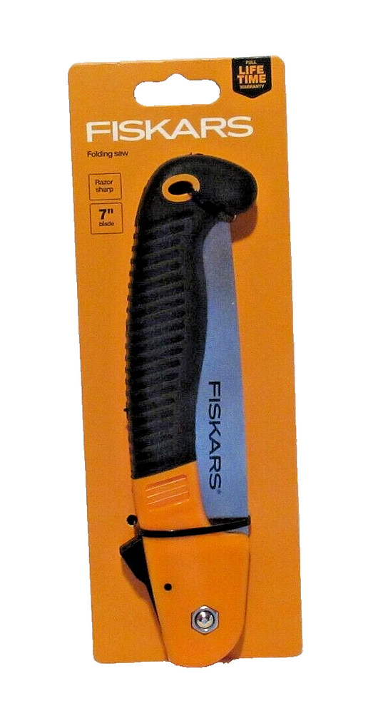FISKARS FOLDING SAW 7" BLADE NEW. Great for cutting tree branches!