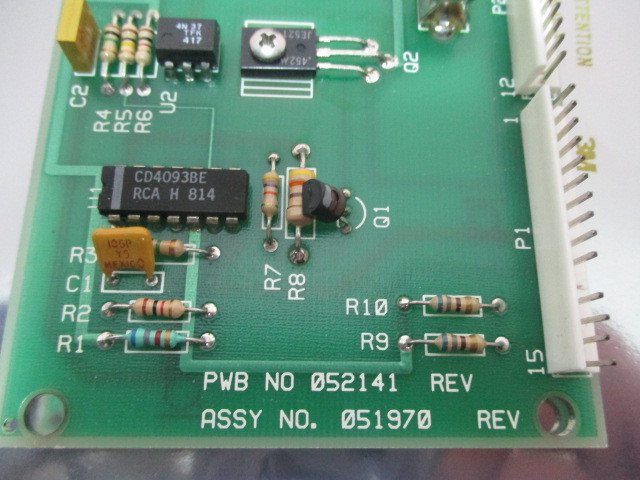 Fusion Systems 052141 PCB Assembly 051970, 423136