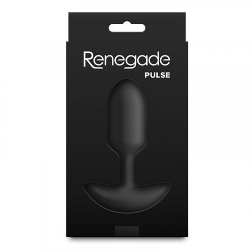 Renegade Pulse Vibrating Silicone Butt Plug
