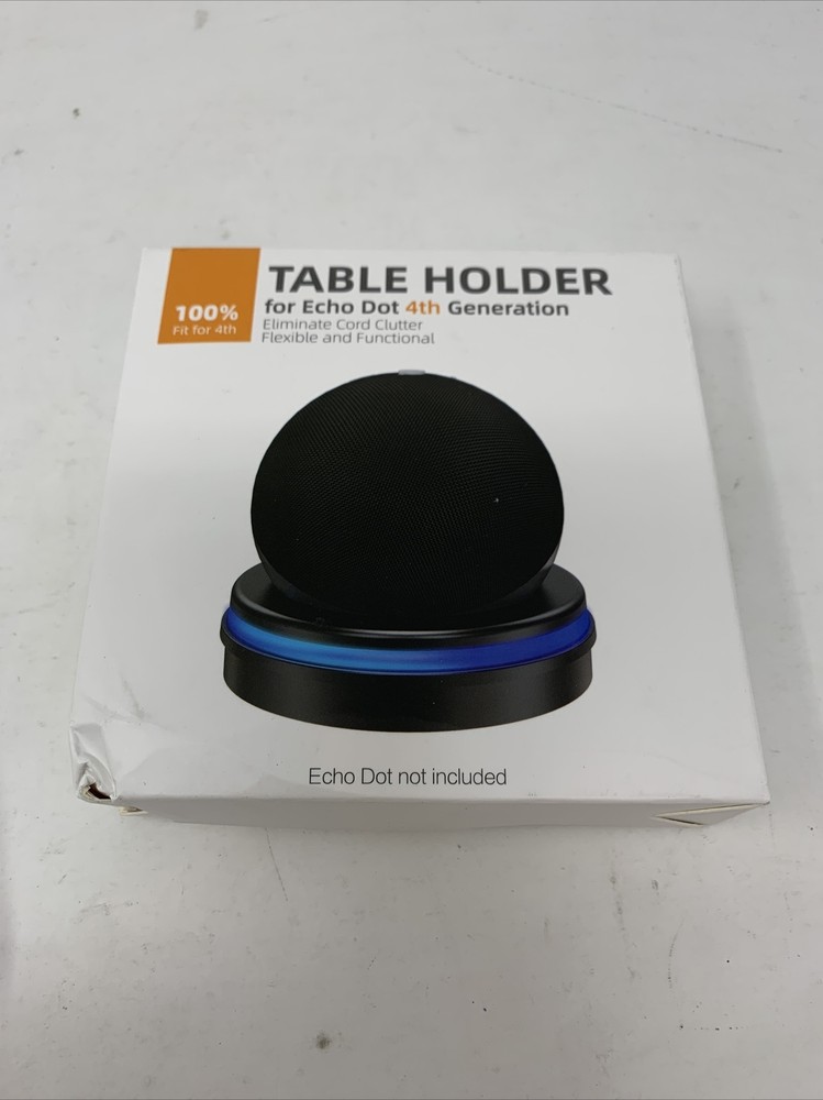 Table Holder For Echo Dot 4th Generation - White