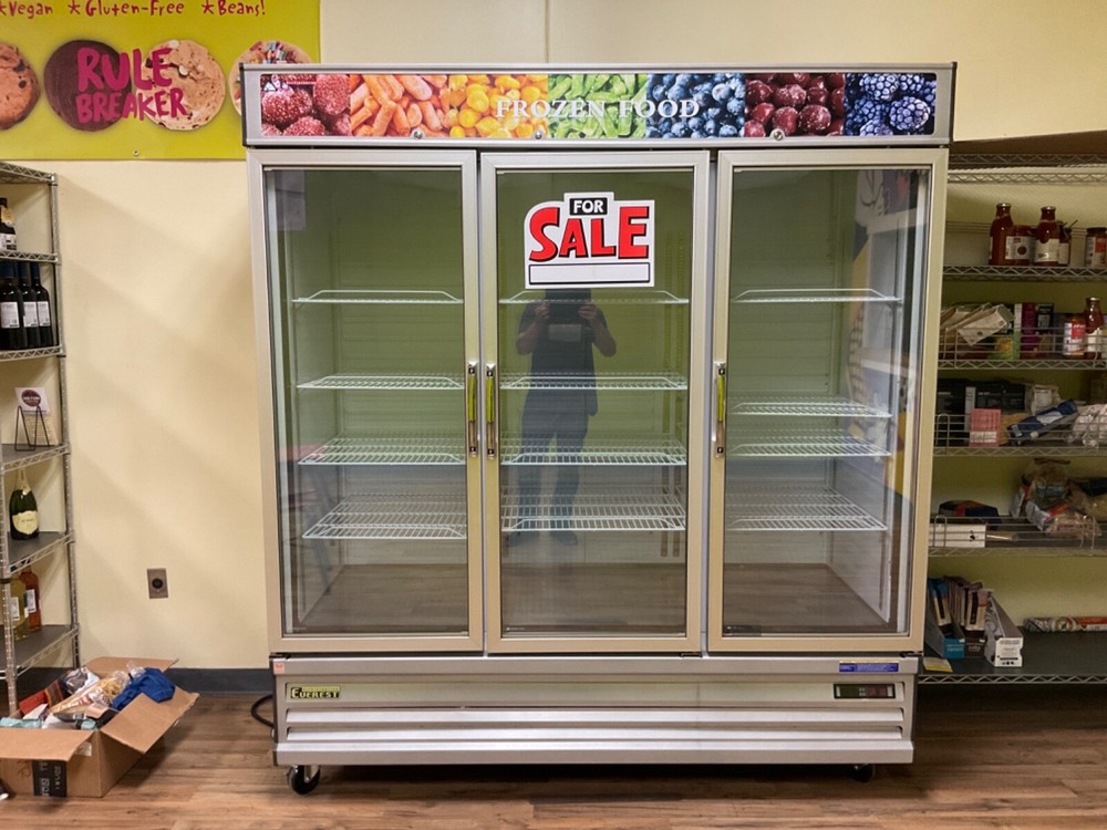 Commercial Three Door Freezer