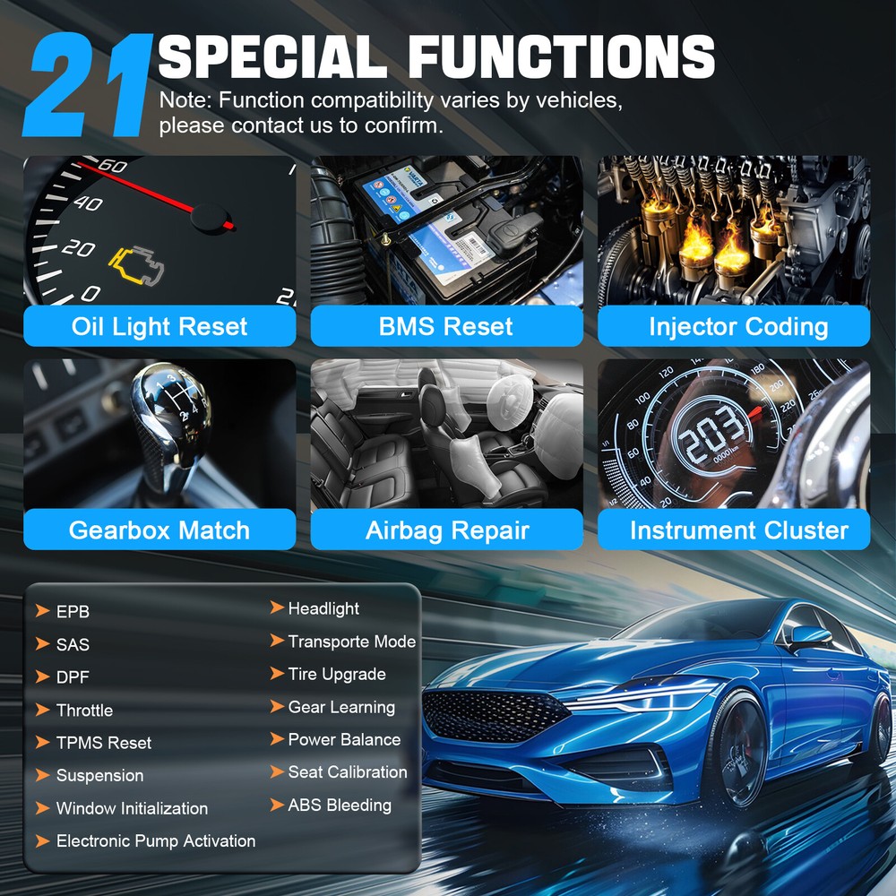 XTOOL A30M Full System Diagnostic Bluetooth Scanner Acitve Test Tool 21+ Service