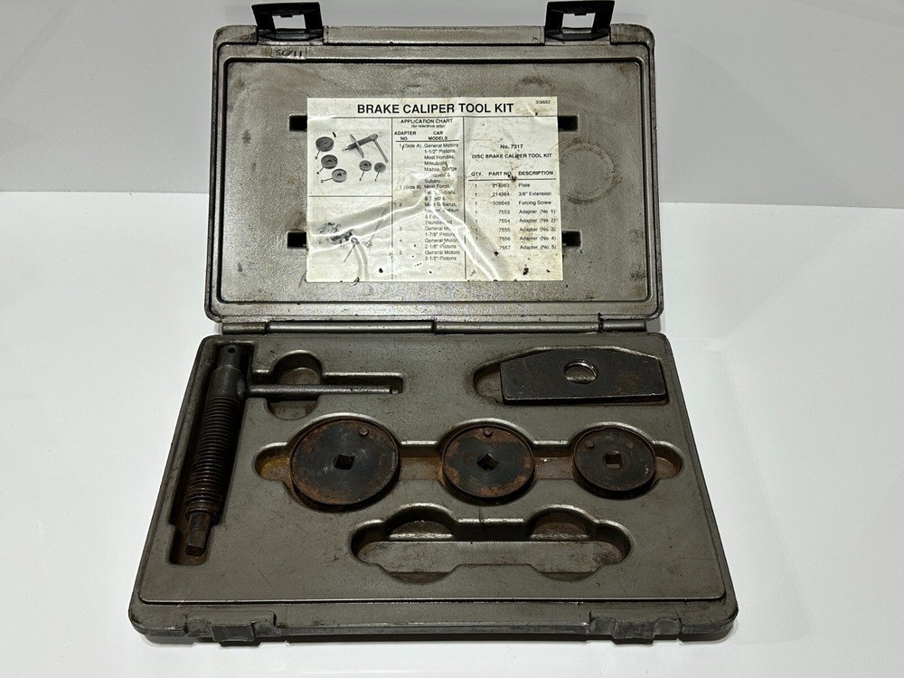 OTC Tools USA 7317 Brake Caliper Tool Kit Set - Missing 2 Pieces