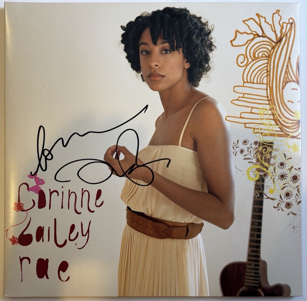 Corinne Bailey Rae Autographed/Signed Self-Titled Vinyl Album Exact Proof!