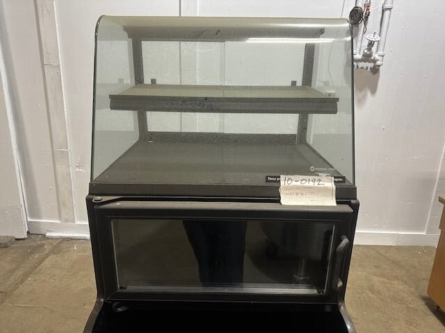 "STRUCTURAL CONCEPTS" TRIPLE ZONE LIGHTED REFRIGERATED DISPLAY MERCHANDISER