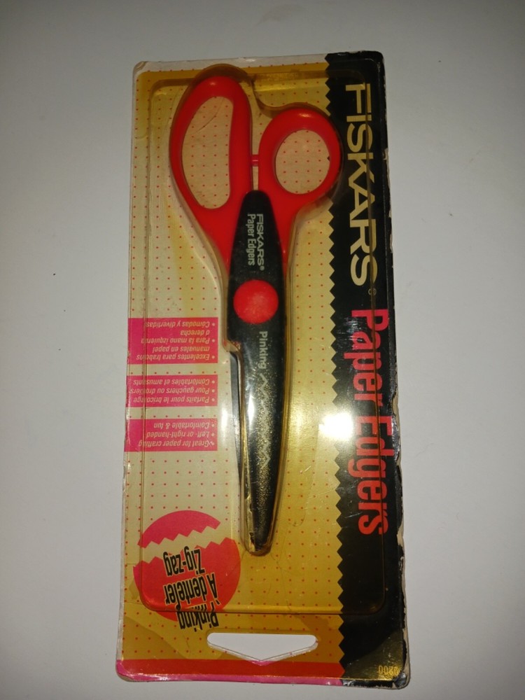 Fiskars Paper Edgers scissors pattern cutters Pinking 9200