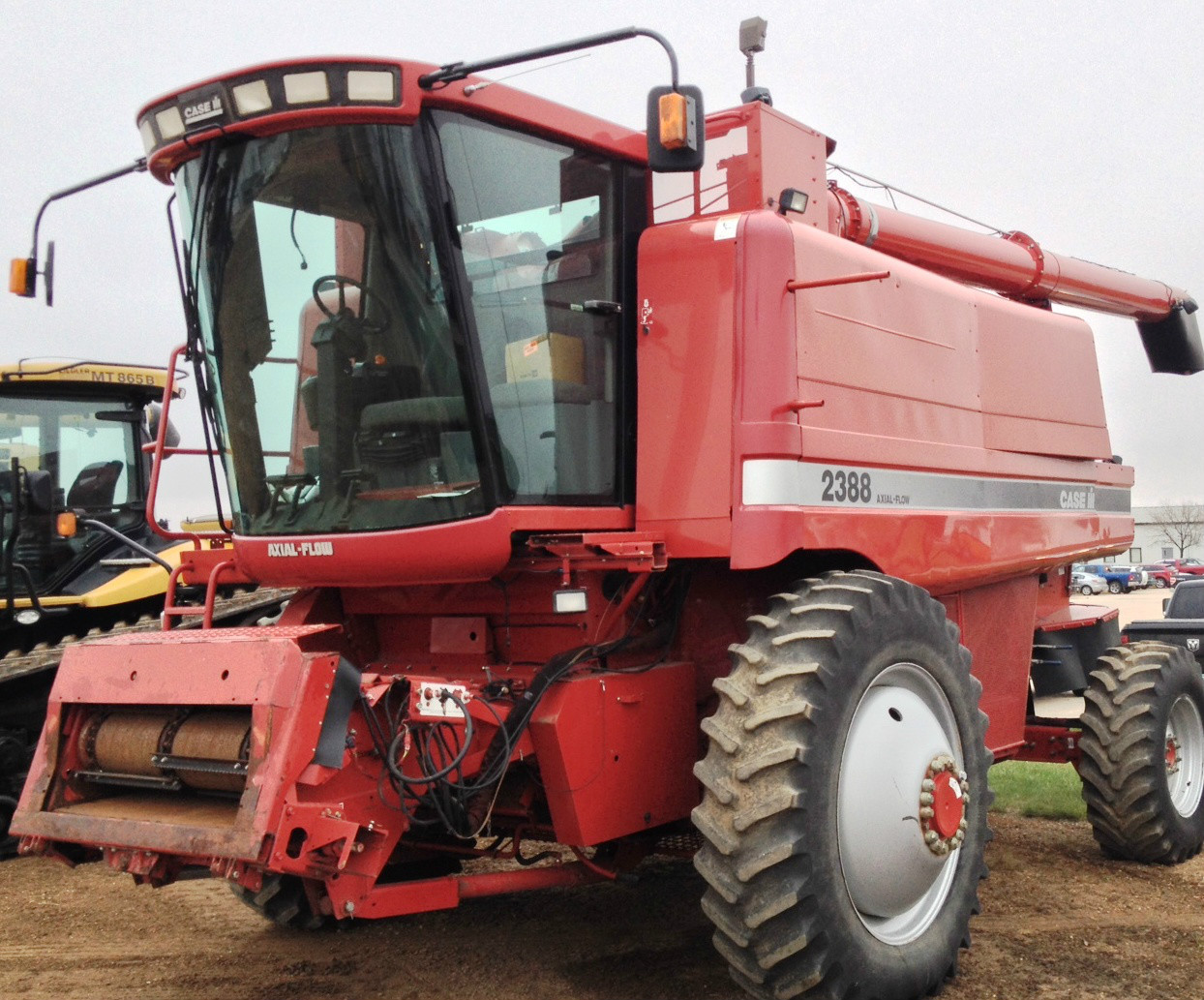 Large Size 7" x 12" Univ Combine Farm Tractor Mirror for John Deere New Holland.