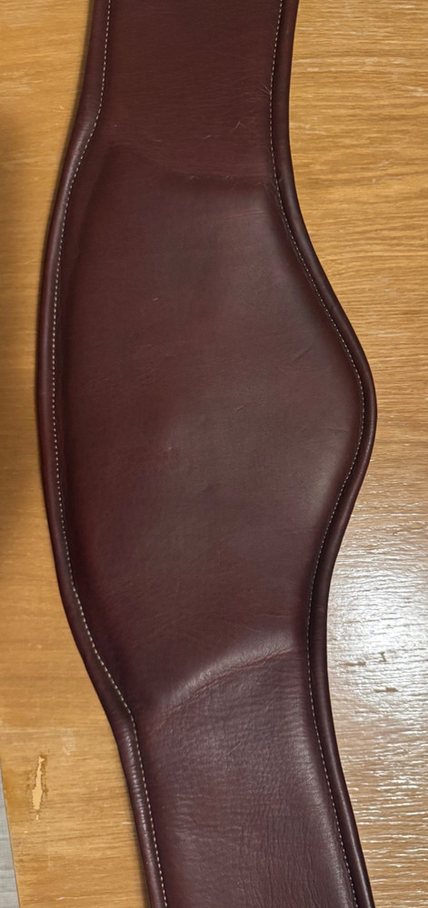 Devoucoux Anatomical Leather Girth - Brown - 80 CM - 32" - MINT!