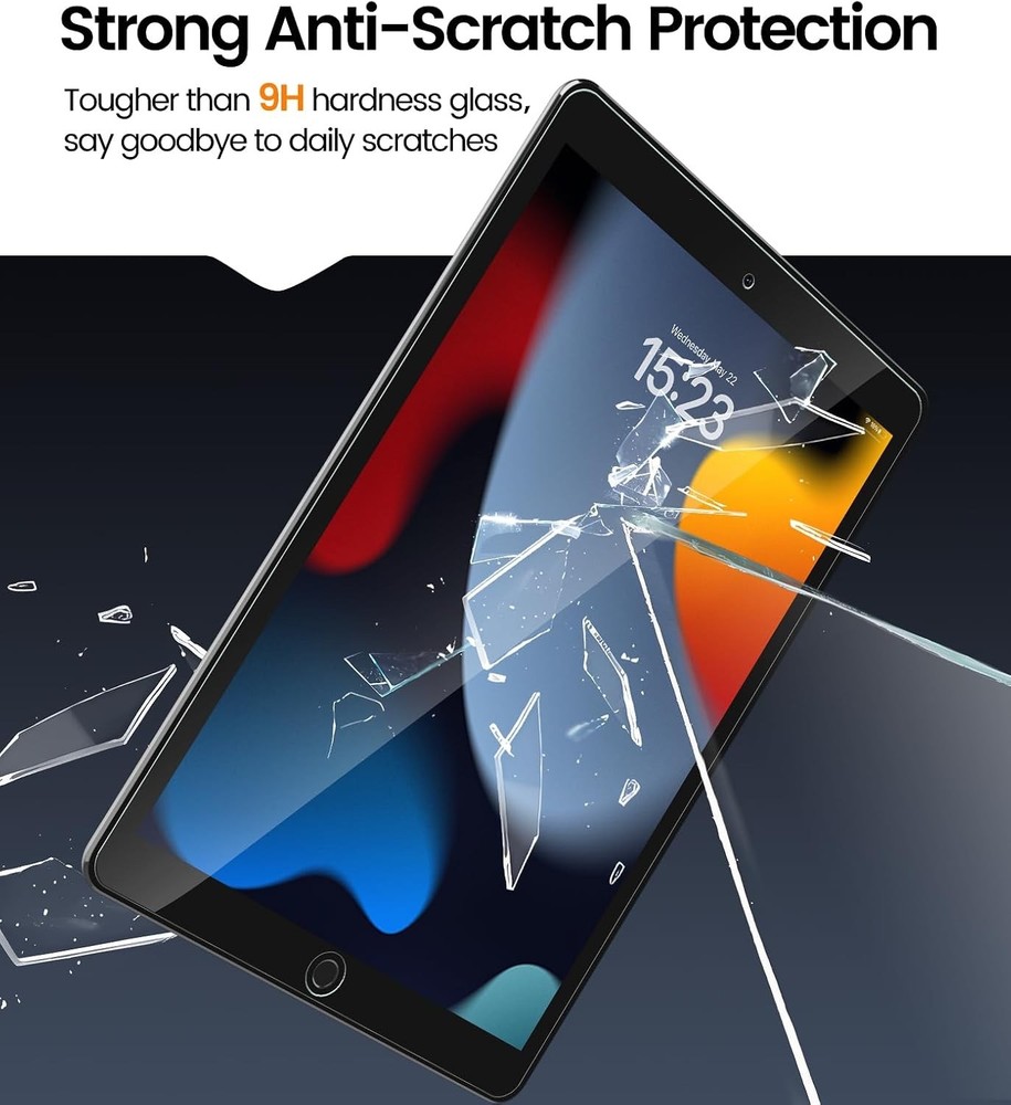 EZ-GLAZ-2 Pack for iPad 10.2" Screen Protector 9th 8th 7thGen - Installation Box