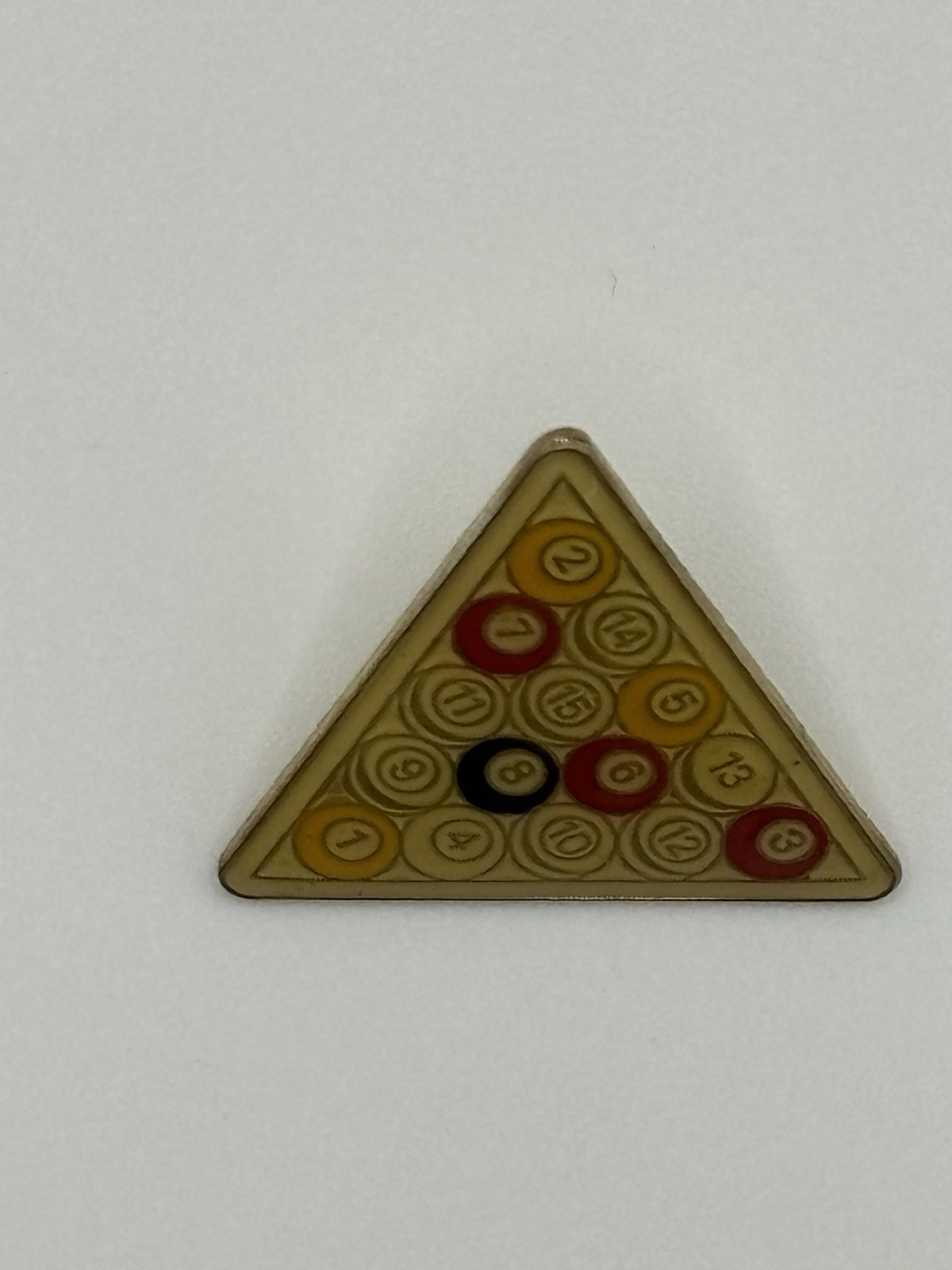 Billiards Pool Balls Lapel Pin New Enamel Accessory Gift