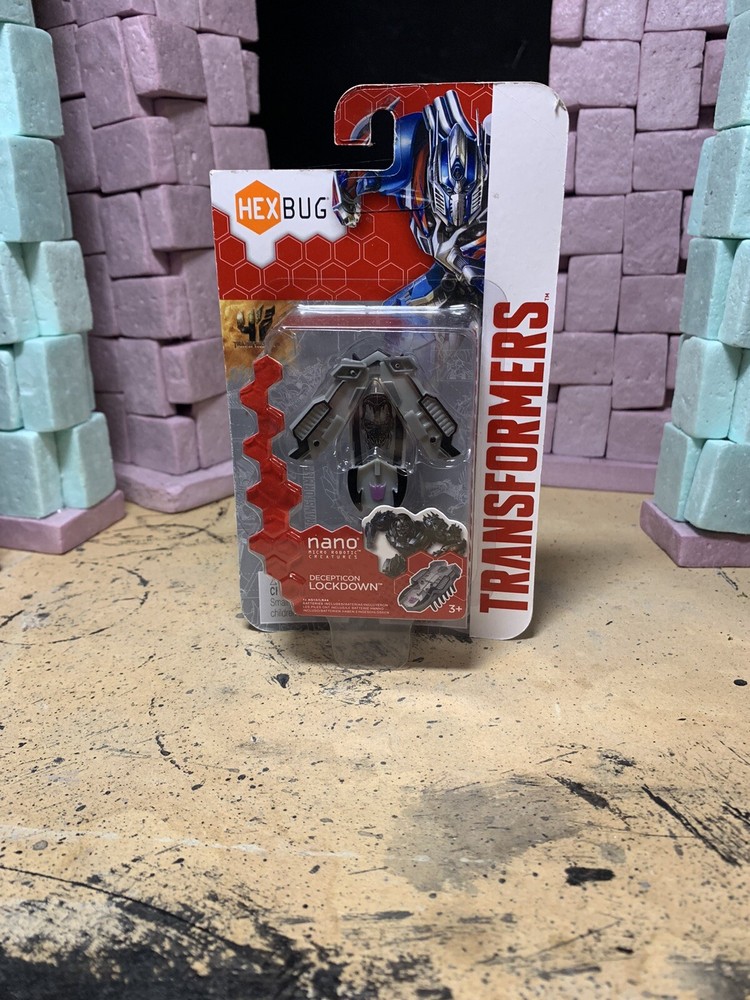 New Hexbug Transformers Deception Lockdown Nano Micro Robotic Creatures