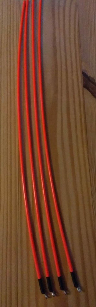 4 Garmin Replacement Long range Antenna for Alpha GPS tracking collar (4Pack)