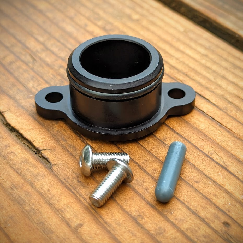 PW50 PW80 Oil Injection Pump Delete Block Off Plug - Made in USA - 6061 Billet