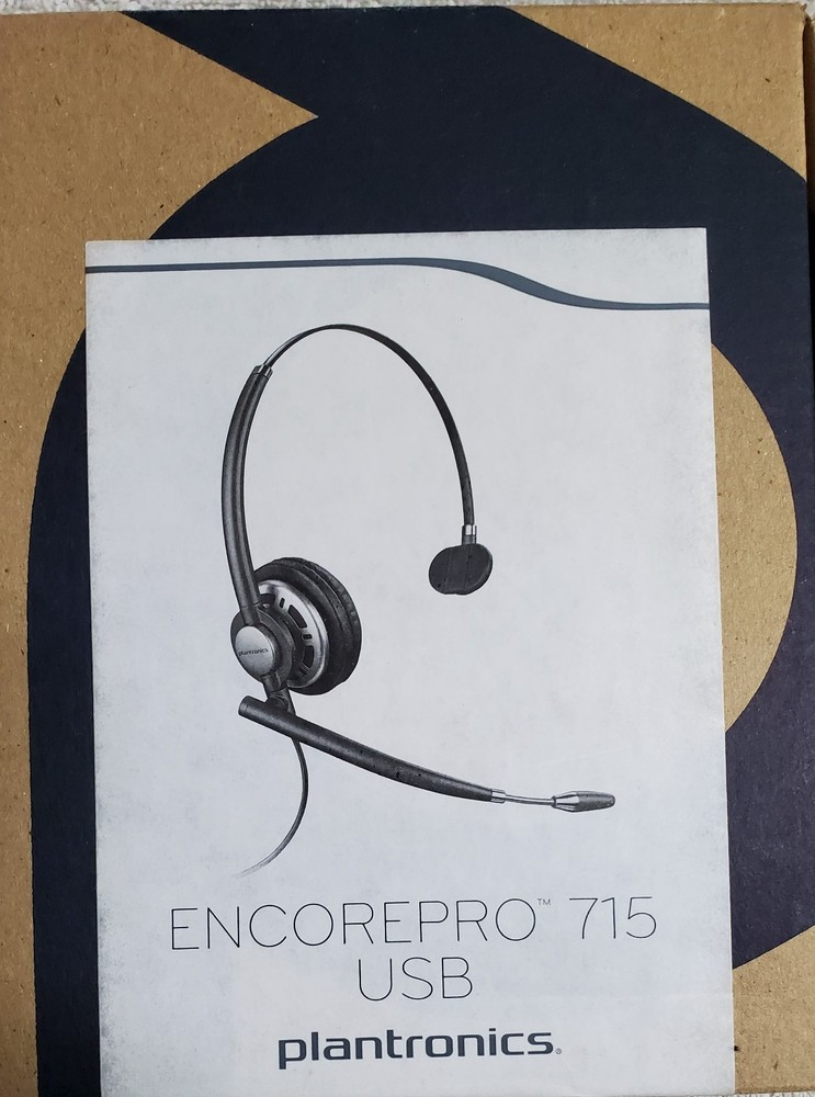 Plantronics EncorePRO 715  USB Type-A Corded Monaural UC Headset
