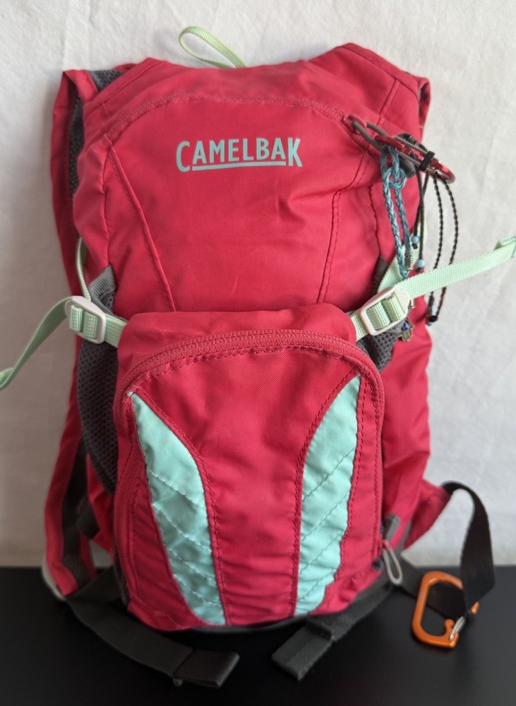 CamelBak Kids Mini M.U.L.E. Hydration Backpack 50oz Hot Pink Adjustable