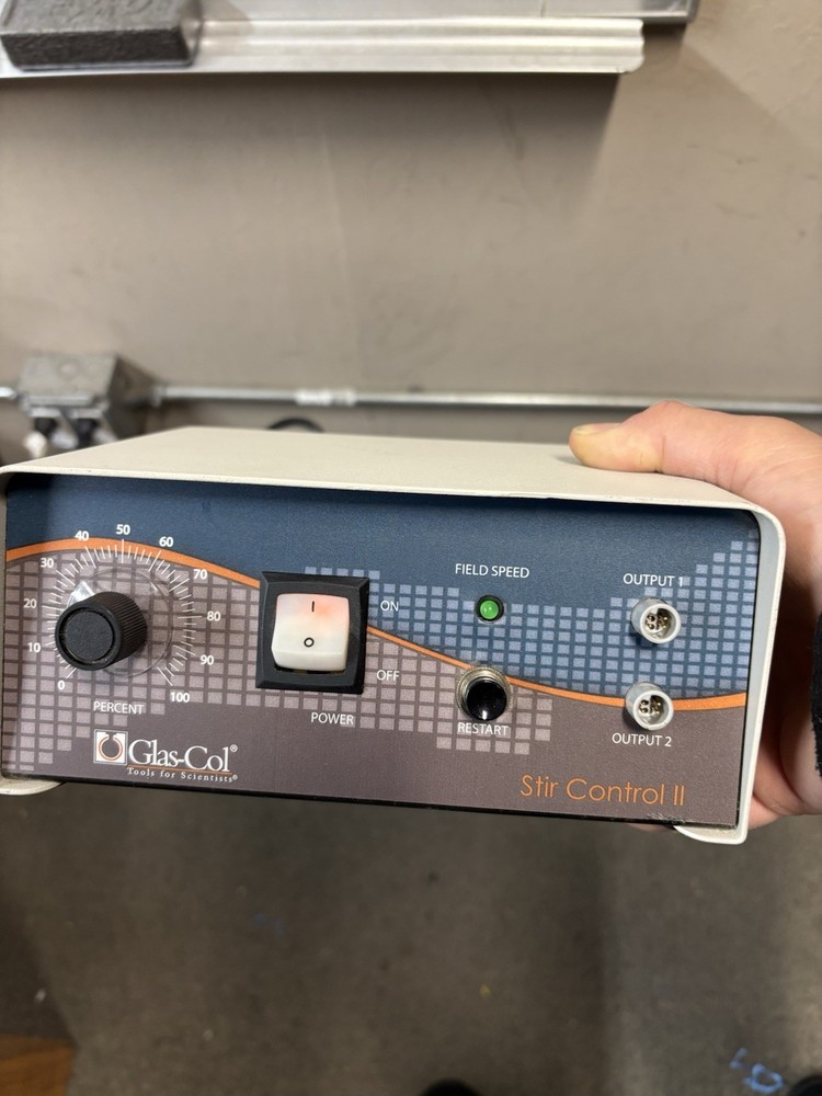 Glad-Col Stir Control 2 II Model 104A EMC4 120v Lab Laboratory Controller