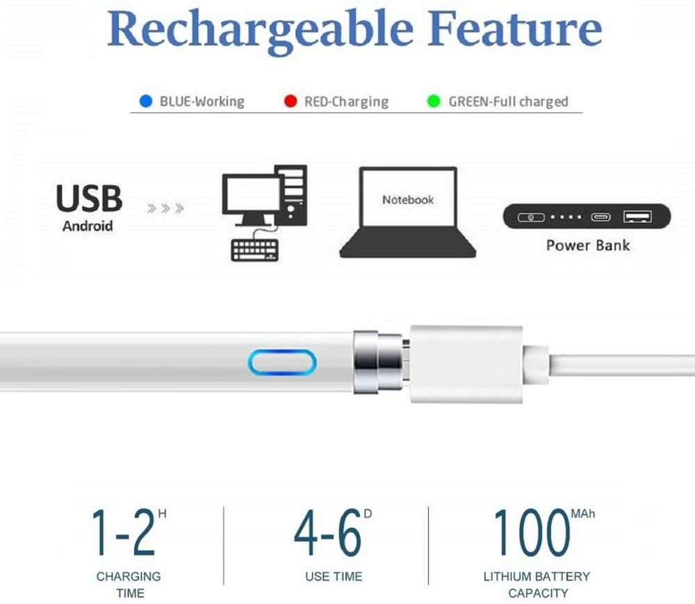 Digital Display Stylus, Compatible with Samsung, Android Phones & Tablets