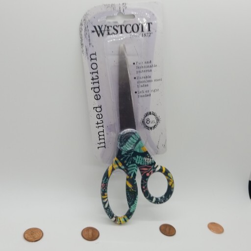 Westcott 8in Limited Edition Scissors | Leaf Pattern