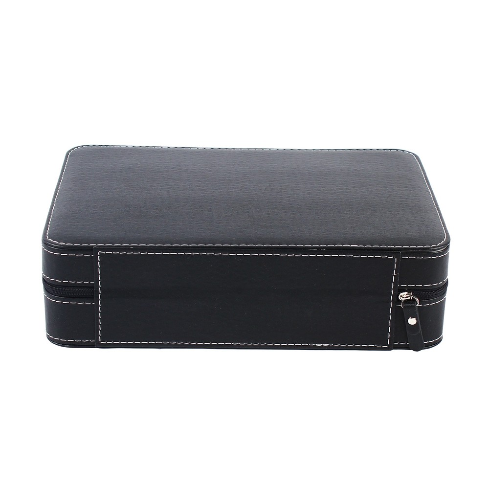New Multiple Sizes Watch Display Case Storage Box Case | Leather Rounded Corner