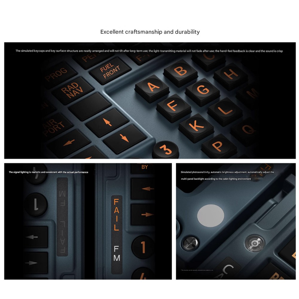 Winwing A3xx Mcdu Flight Control Panel Simulator Compatible W/ X-plane Msfs Bzsi