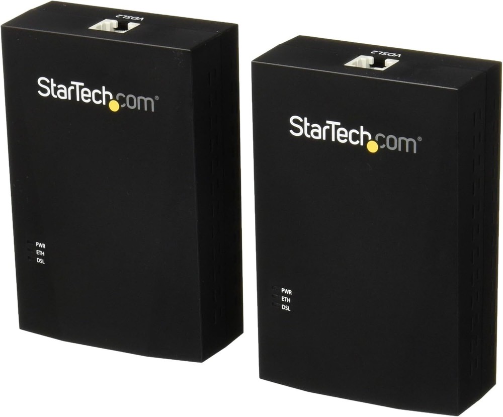 StarTech VDSL2 Ethernet Extender Kit 10/100Mbps Single Pair Wire Kit New