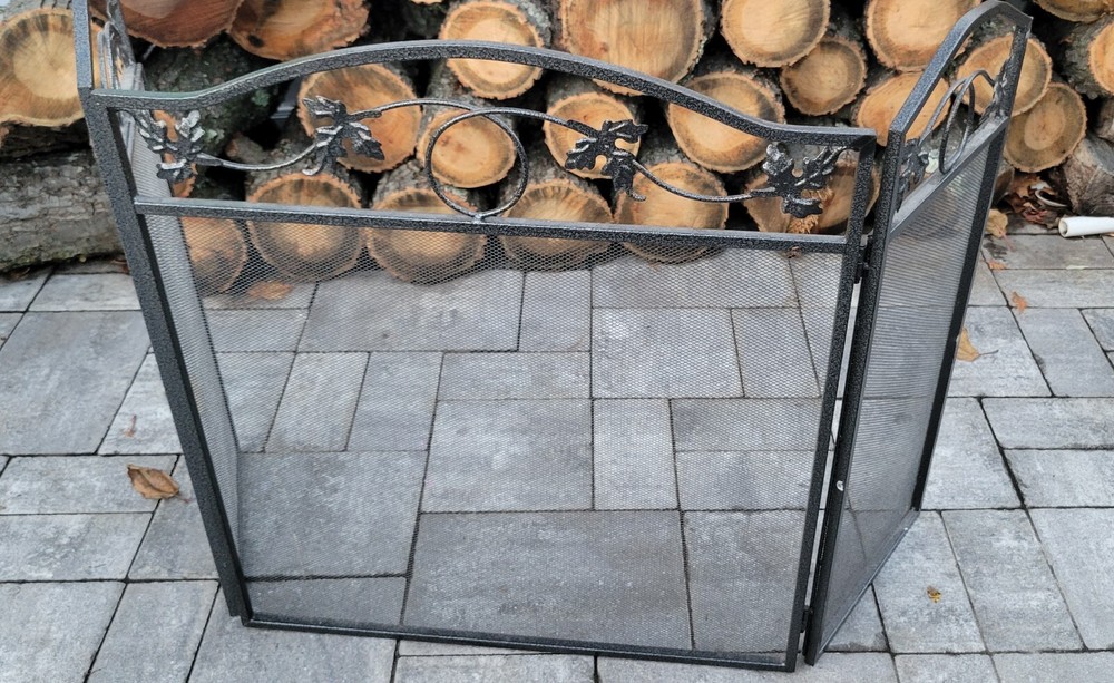 Iron Fireplace Screen