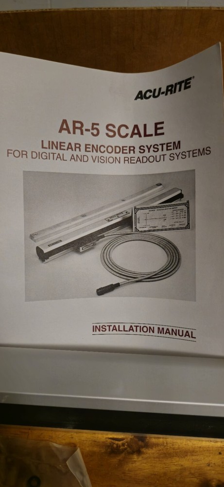 ACU-RITE linear Encoder  AR5 scale 26" Length 120 Armor Metric