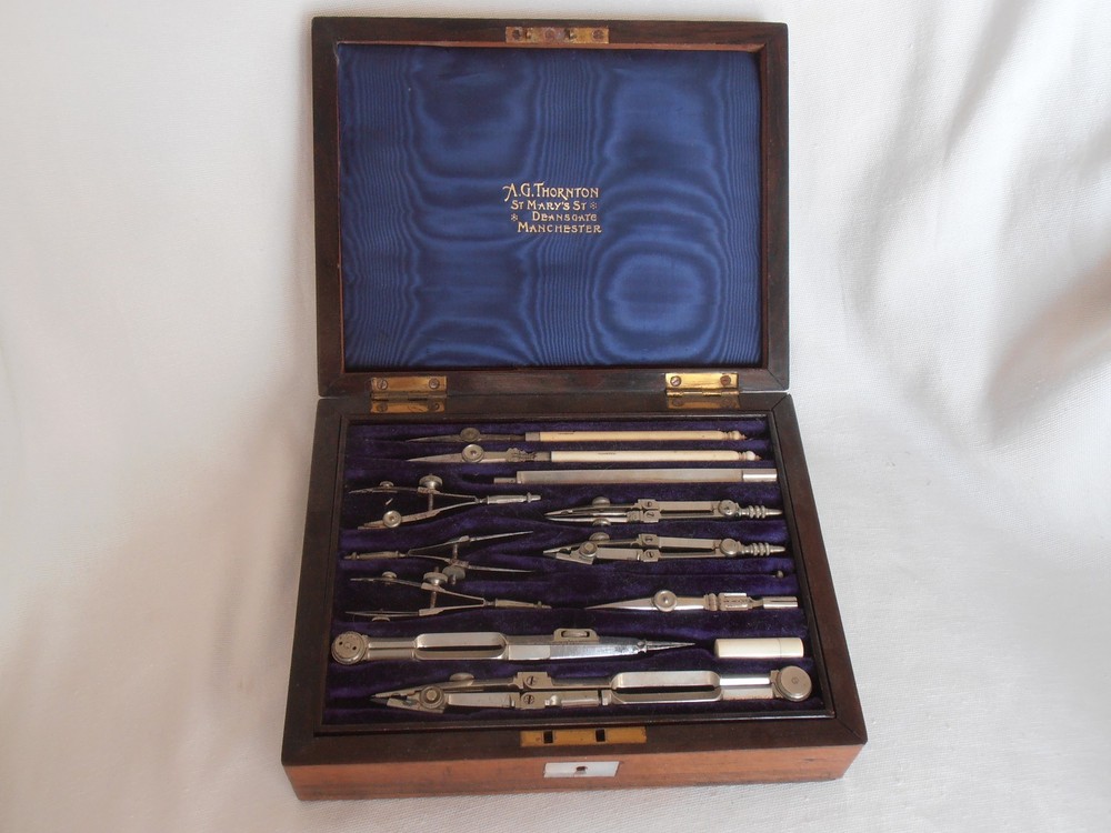A. G. THORNTON Antique Draughtman's Set