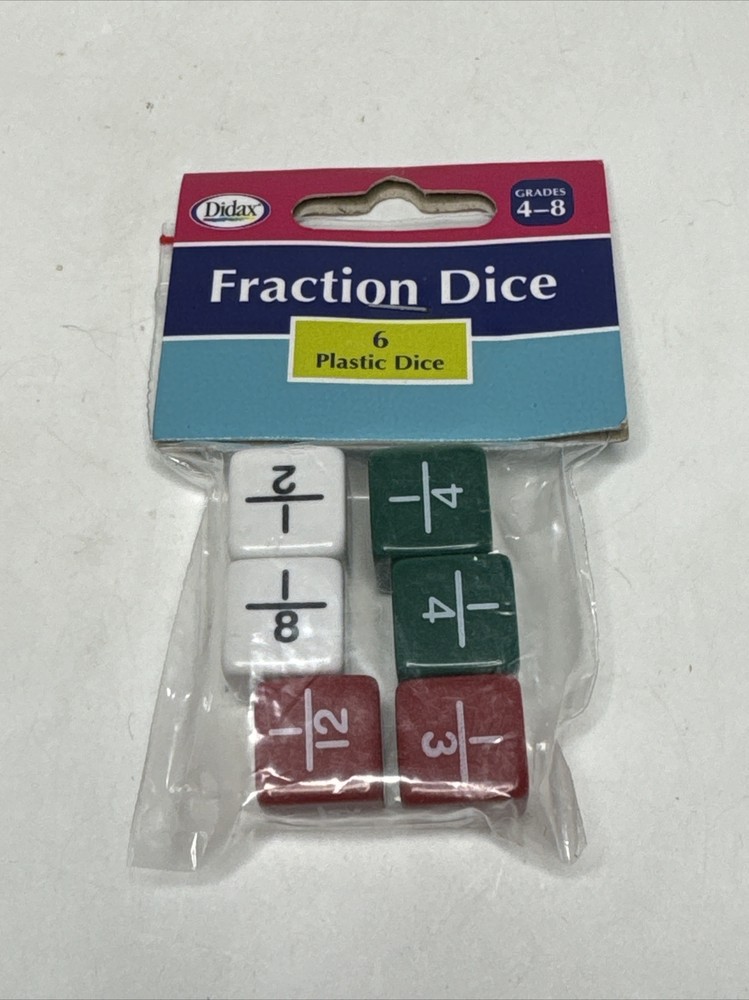 Didax Fraction Dice