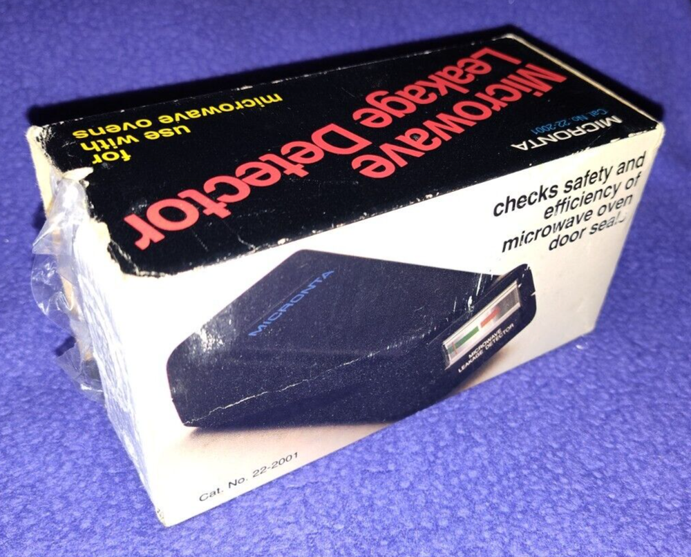 RADIO SHACK MICROWAVE LEAKAGE DETECTOR CAT # 22-2001