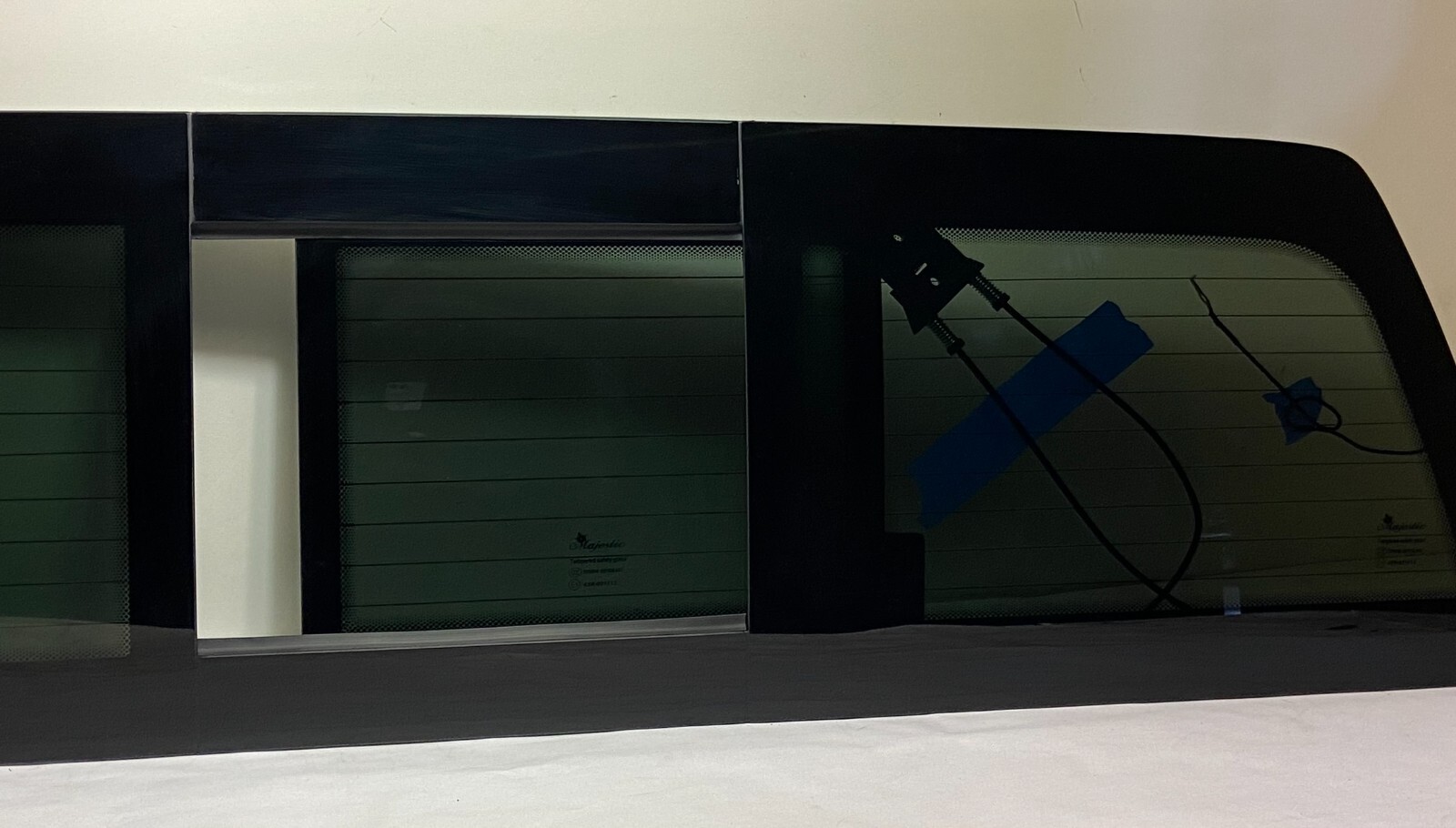 Fit 2014-2018 GMC Sierra 1500 Rear POWER Sliding Window Heated with Regulator