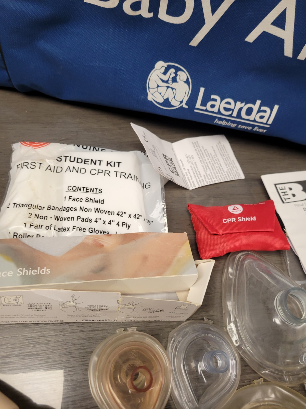 Huge Lot Of Prestan Adult Baby Anne CPR Manikin Kit Trainer Bundle With Extras