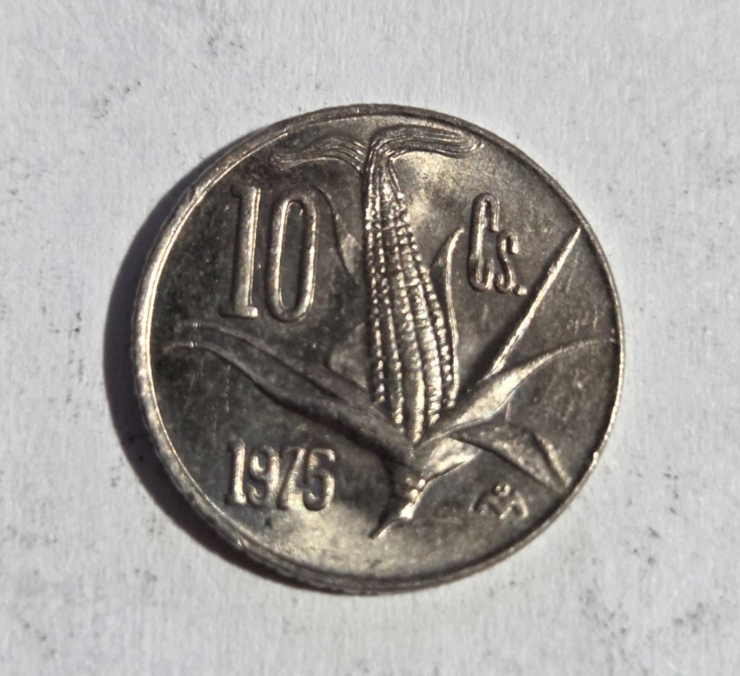 1975 Mexico 10 Centavos KM-434
