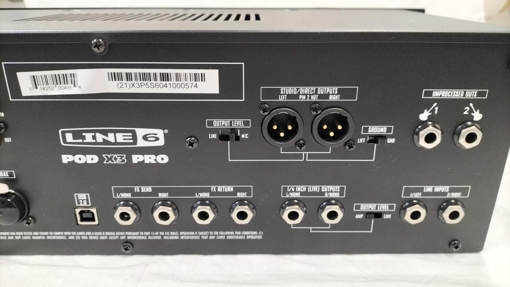 Line 6 Pod X3 Pro Multi-Effects Guitar Effect Pedal