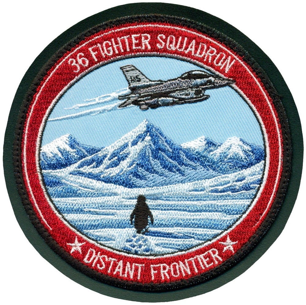 USAF 36th FIGHTER SQUADRON – DISTANT FRONTIER 2026  PATCH