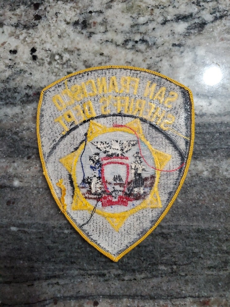 SFSD San Francisco Sheriff Patch