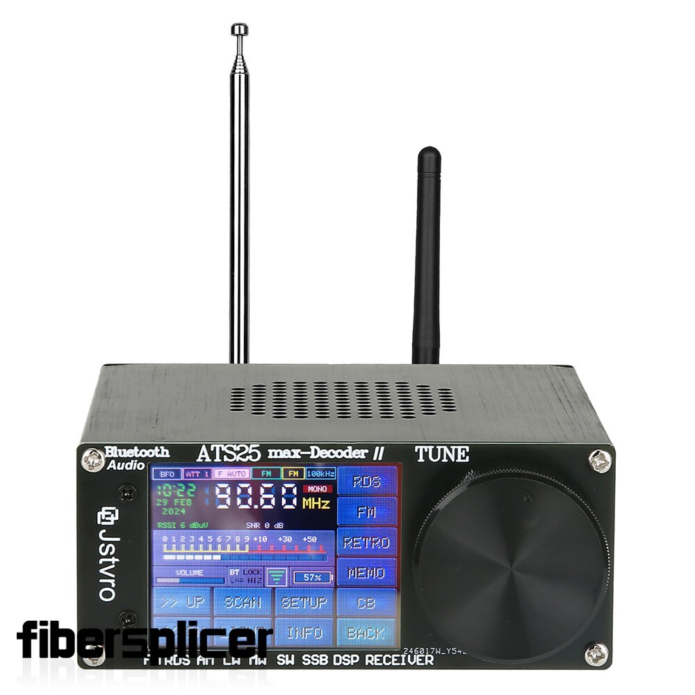 ATS25 Max Decoder II Bluetooth Full Radio Receiver FM SW SSB MW LW Receiver