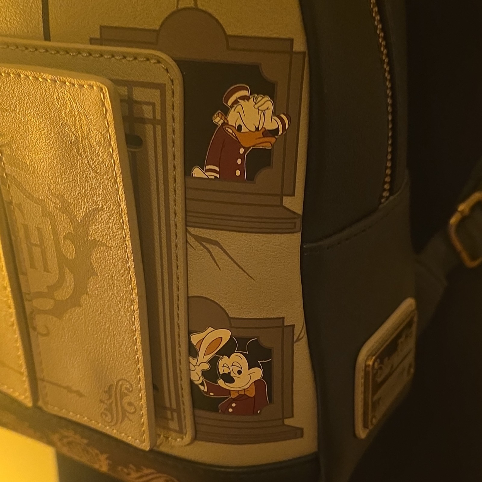 Loungefly Haunted Mansion Disney Parks Mini Backpack Mickey Minnie Pluto Donald