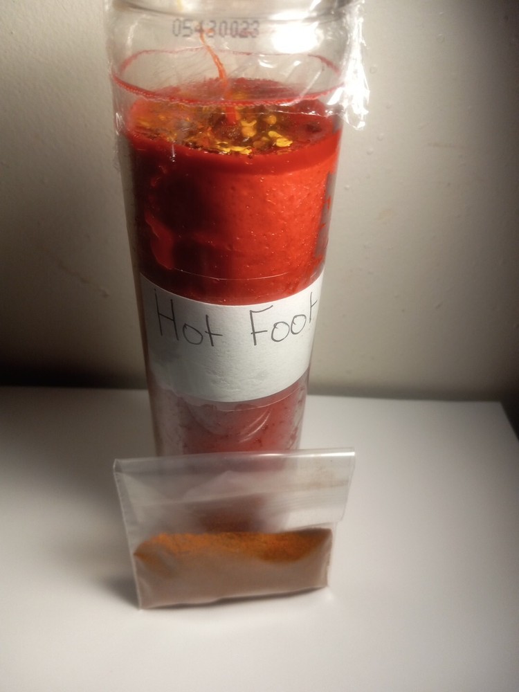 Hoodoo Hot Foot Candle Set