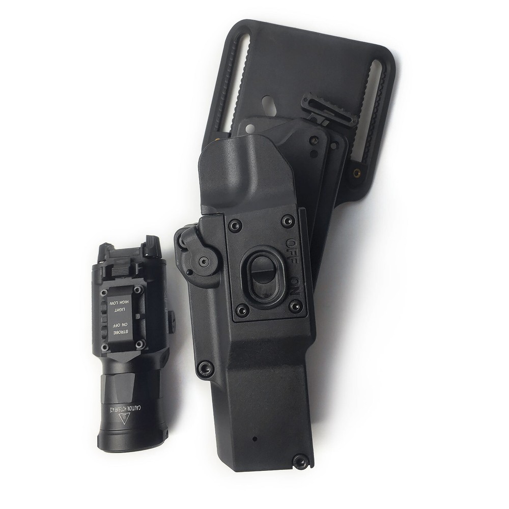 Tactical Light Holster Landing Adapter w/XH35 Weapon light LED Strobe Flashlight