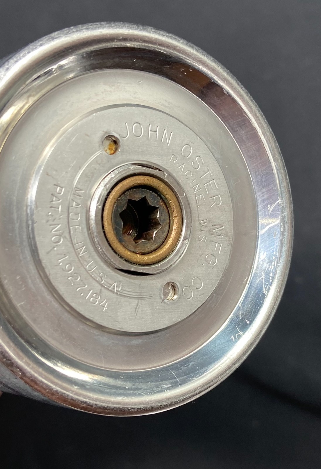 STEVENS JOHN OSTER electric blender / cocktail mixer 1930s Art Deco -- it works!