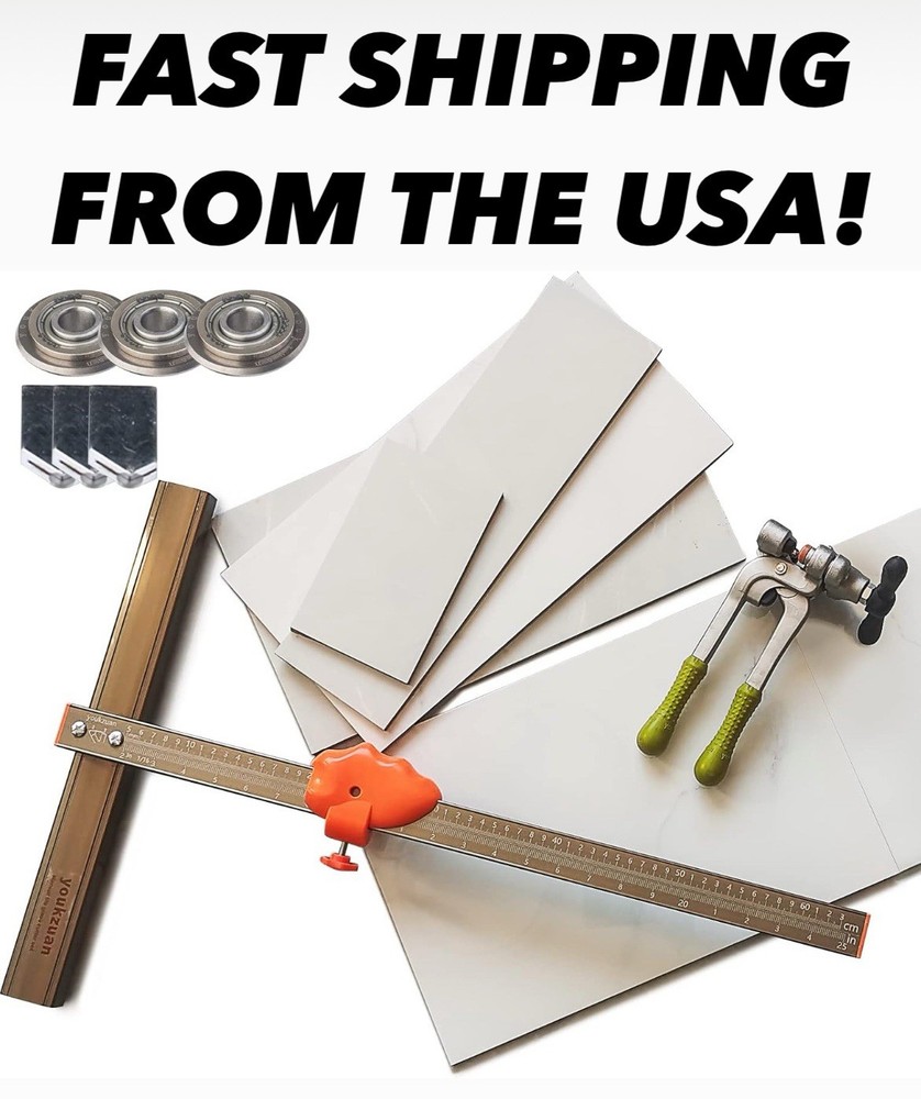 Precise Tile Cutter Tools Professional Manual Porcelain 48' Large Format