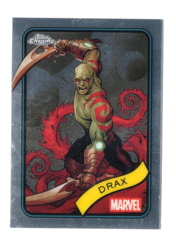 2025 Topps Marvel Chrome Drax #184 Comic Base Card complete your set!