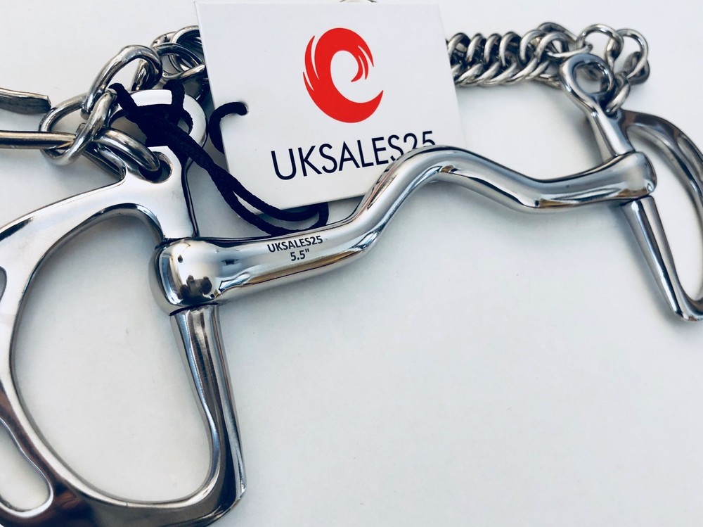 Slotted Cheek Port Mouth Kimblewick Bits (UKSALES25®) *SAME DAY DISPATCH*