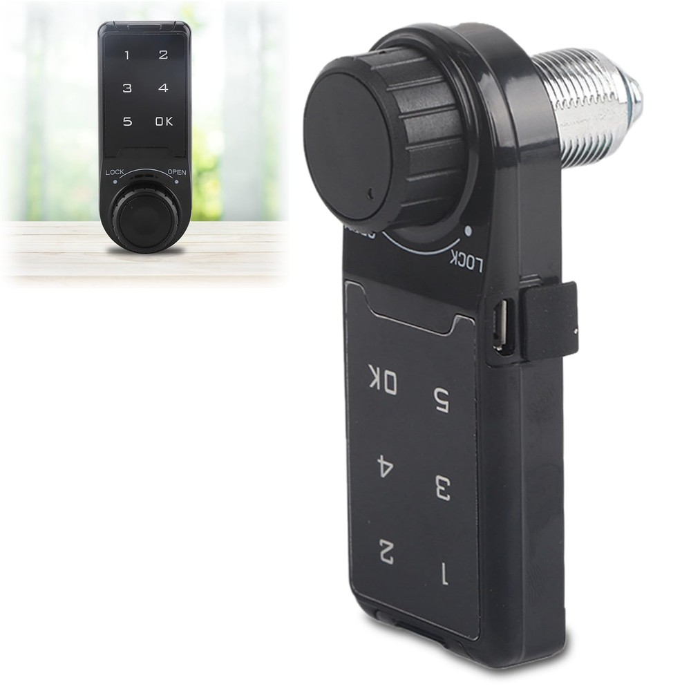 Digital Electronic Security Cabinet Lock Touch Keypad Password Coded L=20