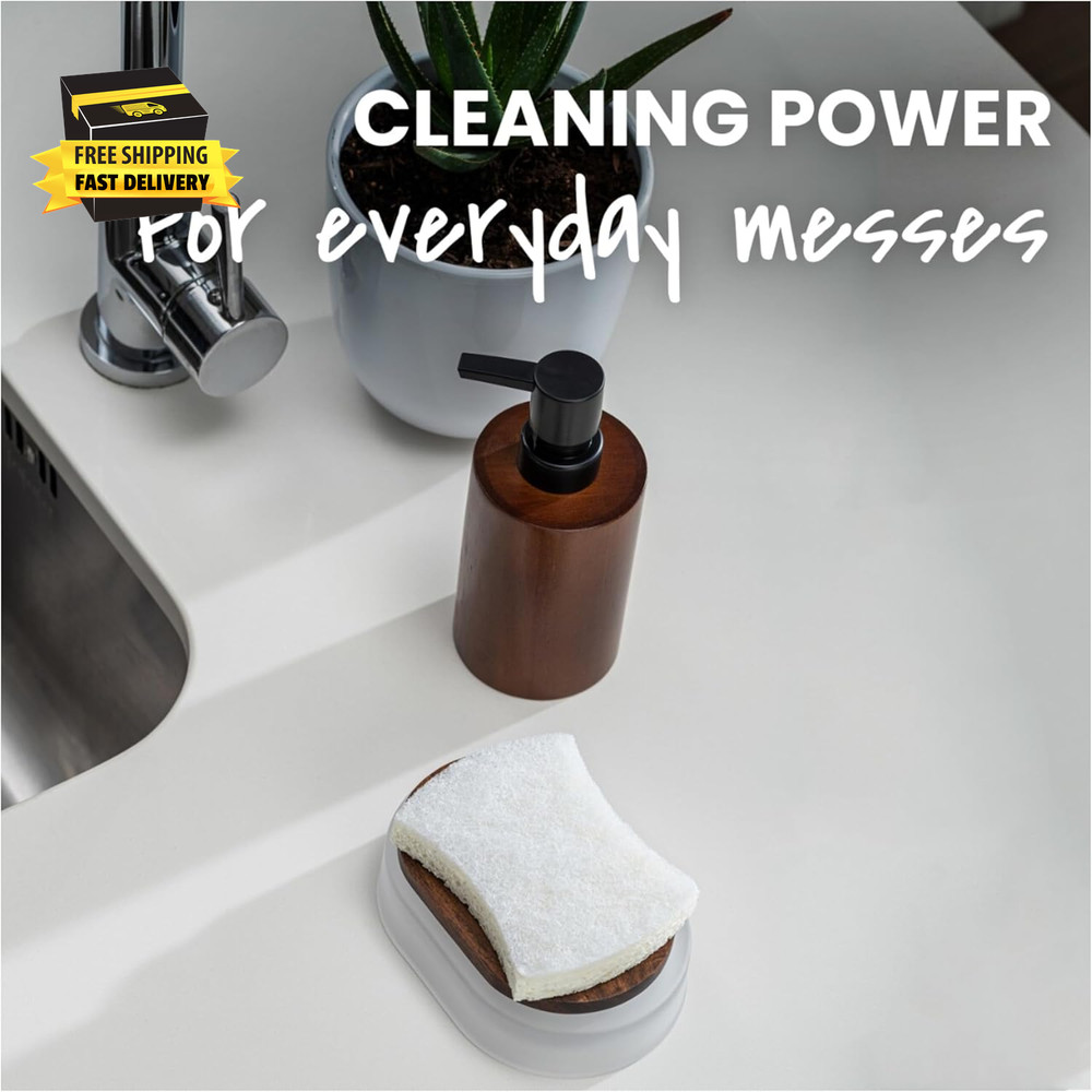 ® Greener Clean™ Non-Scratch Scrub Sponge, 6 Pack, 6 Units per Case ⭐️⭐️⭐️⭐️⭐️